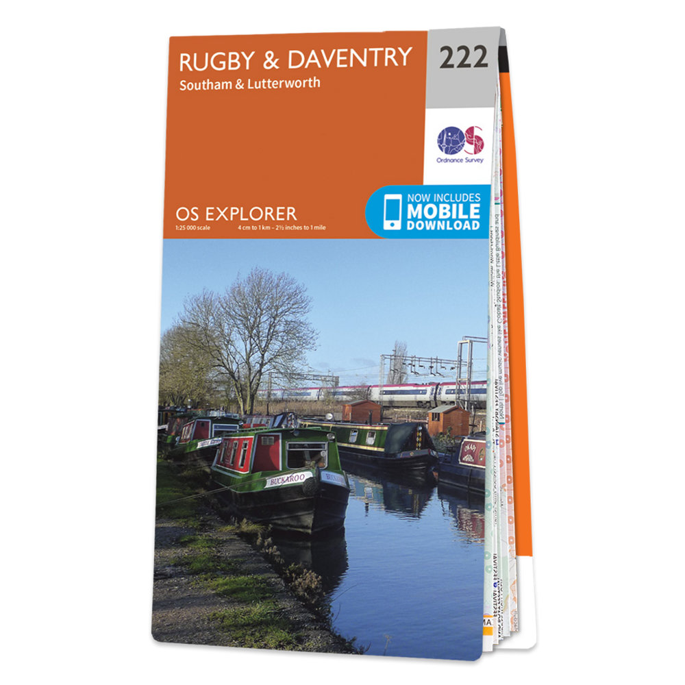 OS E222 Rugby & Daventry (Southam & Lutterworth)