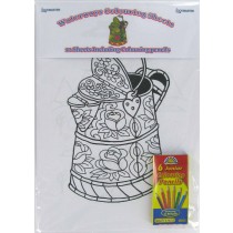 Waterways Colouring: 12 Sheets including colouring pencils