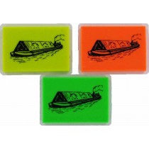 Boat Eraser - asstd neon colours