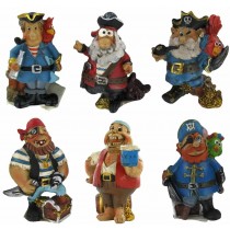 Comical Pirates6 asstd, pack of 6