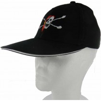 Pirate Baseball Cap (Black)