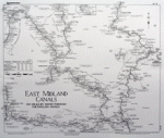 Lockmaster Map No.14 - East Midland Canals