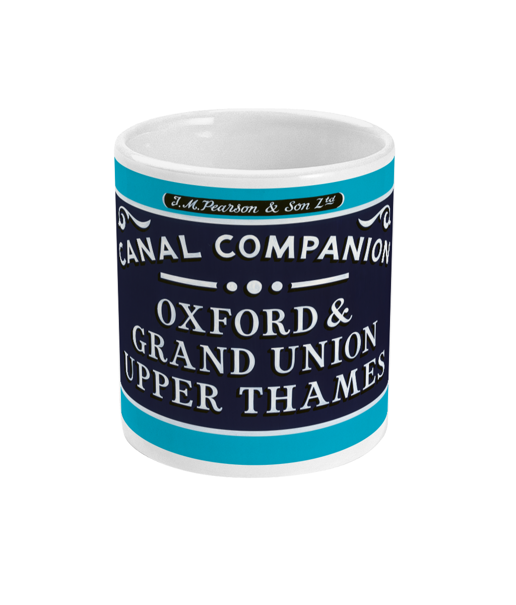 Pearson Canal Companion - Oxford & Grand Union Canals Enamel Mug
