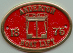 Brass Bridge Plaque - Anderton Boat Lift
