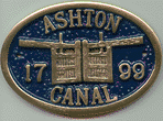 Brass Bridge Plaque - Ashton Canal