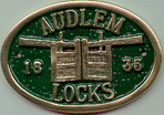 Brass Bridge Plaque - Audlem Locks