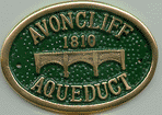 Brass Bridge Plaque - Avoncliff Aqueduct
