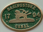 Brass Bridge Plaque - Basingstoke Canal