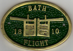 Brass Bridge Plaque - Bath Flight