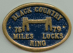 Brass Bridge Plaque - Black Country Ring