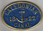 Brass Bridge Plaque - Caledonian Canal