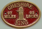 Brass Bridge Plaque - Cheshire Ring