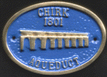 Brass Bridge Plaque - Chirk Aqueduct
