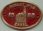 Brass Bridge Plaque - Dudley No 2 Canal
