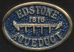 Brass Bridge Plaque - Edstone Aqueduct