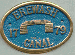 Brass Bridge Plaque - Erewash Canal