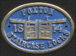 Brass Bridge Plaque - Foxton Staircase Locks