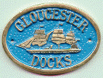 Brass Bridge Plaque - Gloucester Docks