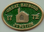 Brass Bridge Plaque - Great Haywood Junction