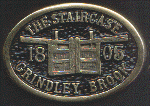 Brass Bridge Plaque - Grindley Brook Staircase
