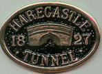 Brass Bridge Plaque - Harecastle Tunnel