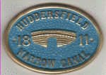 Brass Bridge Plaque - Huddersfield Narrow Canal