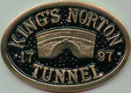 Brass Bridge Plaque - King's Norton Tunnel