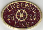 Brass Bridge Plaque - Liverpool Link