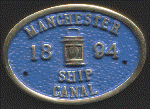 Brass Bridge Plaque - Manchester Ship Canal