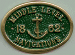Brass Bridge Plaque - Middle Level Navigations