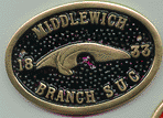 Brass Bridge Plaque - Middlewich Branch S.U.C.