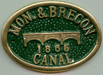 Brass Bridge Plaque - Monmouth & Brecon Canal