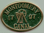 Brass Bridge Plaque - Montgomery Canal