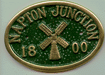 Brass Bridge Plaque - Napton Junction