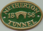 Brass Bridge Plaque - Netherton Tunnel