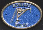 Brass Bridge Plaque - Newbury Wharf