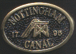 Brass Bridge Plaque - Nottingham Canal