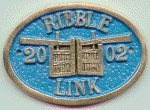 Brass Bridge Plaque - Ribble Link