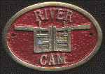 Brass Bridge Plaque - River Cam