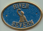 Brass Bridge Plaque - River Severn