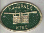 Brass Bridge Plaque - Rochdale Nine