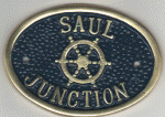 Brass Bridge Plaque - Saul Junction