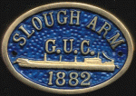Brass Bridge Plaque - Slough Arm G.U.C.