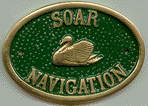 Brass Bridge Plaque - Soar Navigation