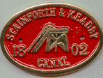 Brass Bridge Plaque - Stainforth & Keadby Canal