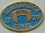 Brass Bridge Plaque - Stourbridge Canal