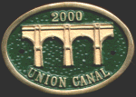 Brass Bridge Plaque - Union Canal