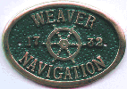 Brass Bridge Plaque - Weaver Navigation