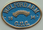 Brass Bridge Plaque - Welford Arm G.U.C.