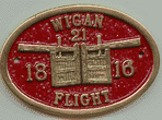 Brass Bridge Plaque - Wigan Flight